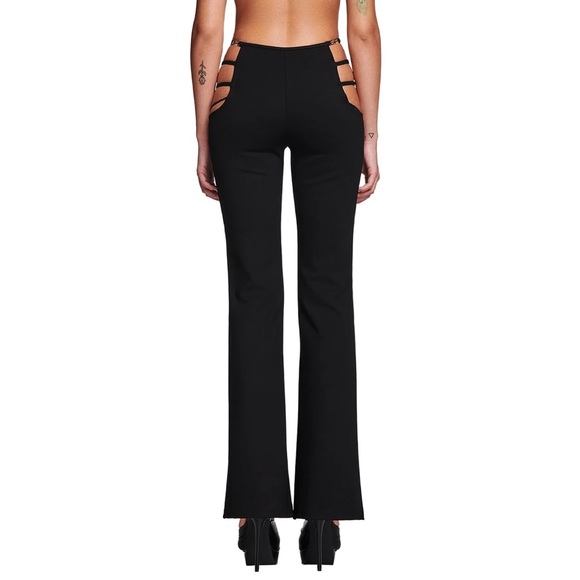 NEWI.AM.GIA Lucid Cutout Flare Pants - Picture 5 of 16